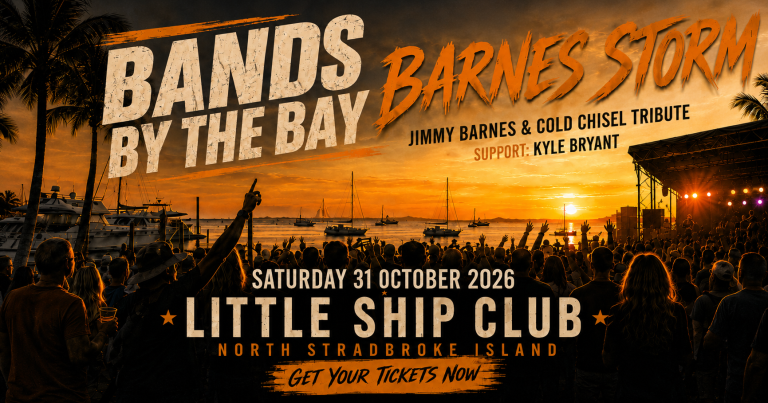 Barnes Storm live concert at Little Ship Club on North Stradbroke Island